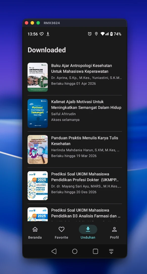 Downloaded Books (Offline)